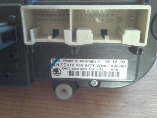 bontott SKODA OCTAVIA II Fűtéskapcsoló (manuális klímás)