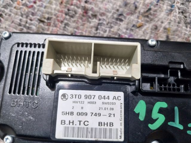 bontott SKODA OCTAVIA II Fűtéskapcsoló (manuális klímás)