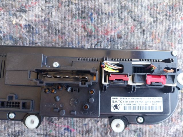 bontott SKODA OCTAVIA II Fűtéskapcsoló (manuális klímás)