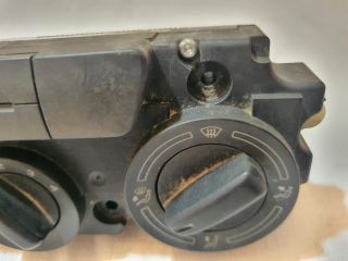 bontott SKODA OCTAVIA II Fűtéskapcsoló (Nem klímás)