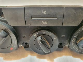 bontott SKODA OCTAVIA II Fűtéskapcsoló (Nem klímás)
