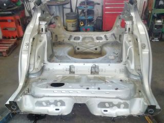 bontott SKODA OCTAVIA II Hátsó Karosszéria Csomag