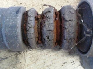 bontott SKODA OCTAVIA II Hátsó Lengéscsillapító Pár