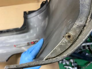 bontott SKODA OCTAVIA II Hátsó Lökhárító (Részeivel)