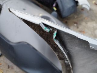 bontott SKODA OCTAVIA II Hátsó Lökhárító (Részeivel)