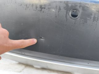 bontott SKODA OCTAVIA II Hátsó Lökhárító (Részeivel)