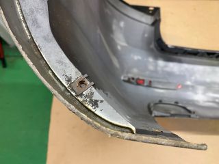 bontott SKODA OCTAVIA II Hátsó Lökhárító (Részeivel)