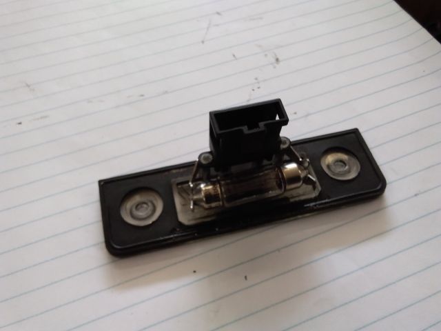 bontott SKODA OCTAVIA II Hátsó Rendszámtábla Világítás