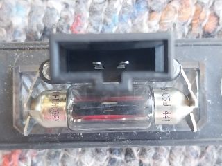 bontott SKODA OCTAVIA II Hátsó Rendszámtábla Világítás