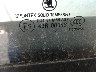 bontott SKODA OCTAVIA II Jobb első Ablak