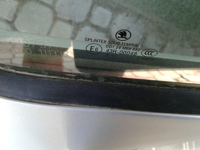 bontott SKODA OCTAVIA II Jobb első Ablak