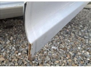 bontott SKODA OCTAVIA II Jobb első Ajtó (Üres lemez)