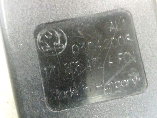 bontott SKODA OCTAVIA II Jobb első Biztonsági Öv Csat