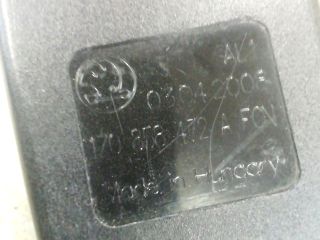 bontott SKODA OCTAVIA II Jobb első Biztonsági Öv Csat