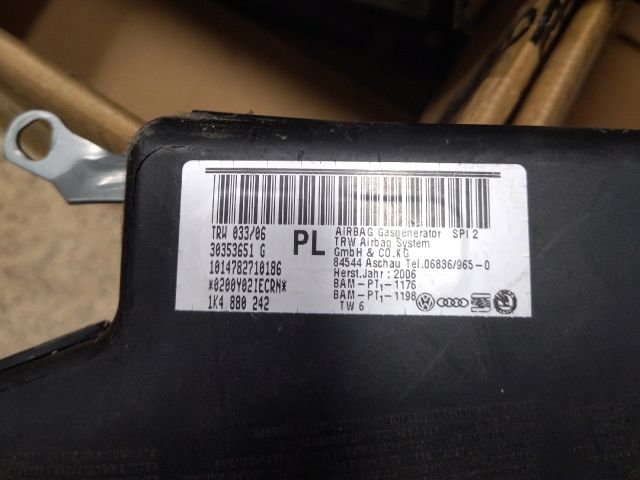 bontott SKODA OCTAVIA II Jobb Függönylégzsák és Oldallégzsák