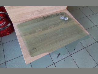 bontott SKODA OCTAVIA II Jobb hátsó Ablak