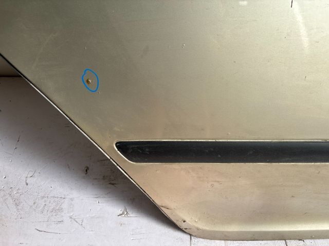 bontott SKODA OCTAVIA II Jobb hátsó Ajtó (Üres lemez)