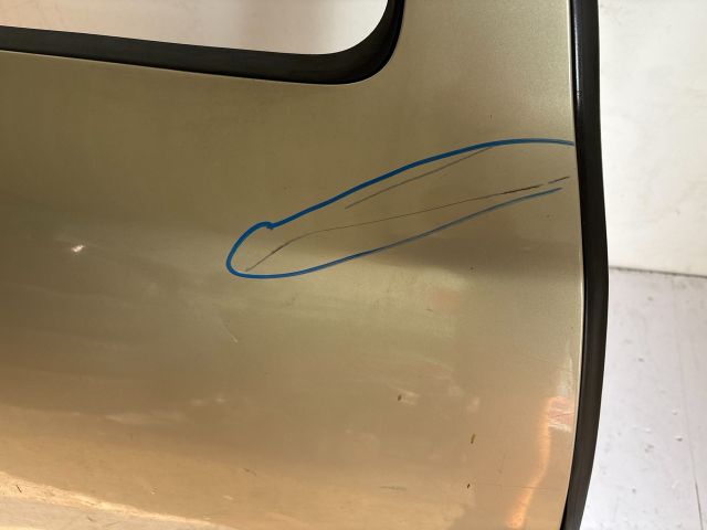 bontott SKODA OCTAVIA II Jobb hátsó Ajtó (Üres lemez)