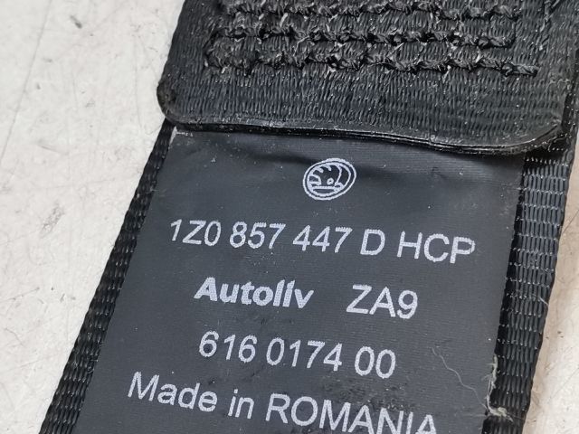 bontott SKODA OCTAVIA II Jobb hátsó Biztonsági Öv