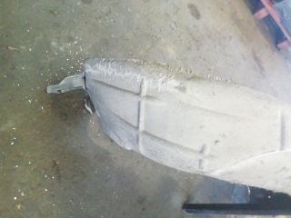 bontott SKODA OCTAVIA II Jobb hátsó Dobbetét (Kerékjárati, Műanyag)