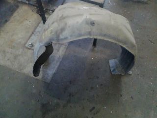 bontott SKODA OCTAVIA II Jobb hátsó Dobbetét (Kerékjárati, Műanyag)