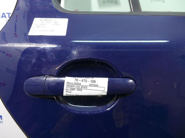 bontott SKODA OCTAVIA II Jobb hátsó Külső Kilincs