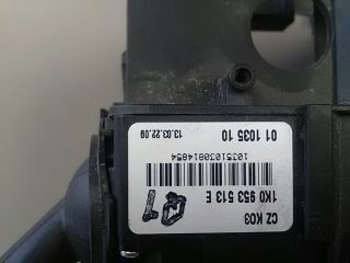 bontott SKODA OCTAVIA II Jobb Kormánykapcsoló Ablaktörlő