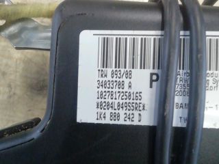 bontott SKODA OCTAVIA II Jobb Oldallégzsák