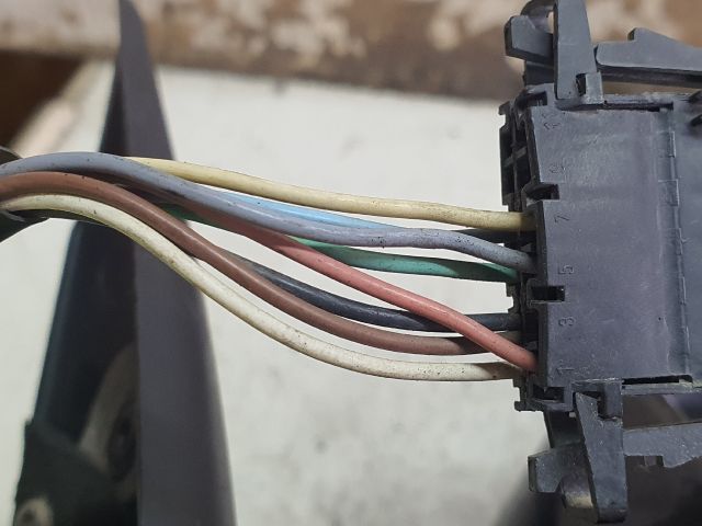 bontott SKODA OCTAVIA II Jobb Visszapillantó Tükör (Elektromos)