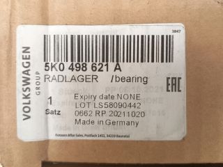 bontott SKODA OCTAVIA II Kerékcsapágy