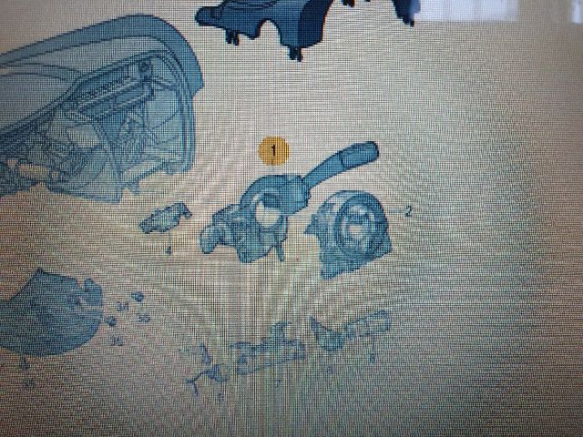 bontott SKODA OCTAVIA II Komplett Kormánykapcsoló (Bajuszkapcsoló)