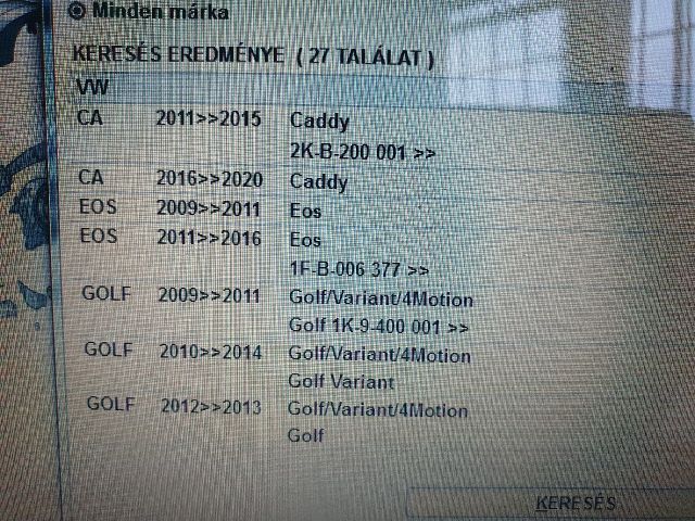 bontott SKODA OCTAVIA II Komplett Kormánykapcsoló (Bajuszkapcsoló)