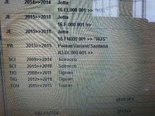 bontott SKODA OCTAVIA II Komplett Kormánykapcsoló (Bajuszkapcsoló)