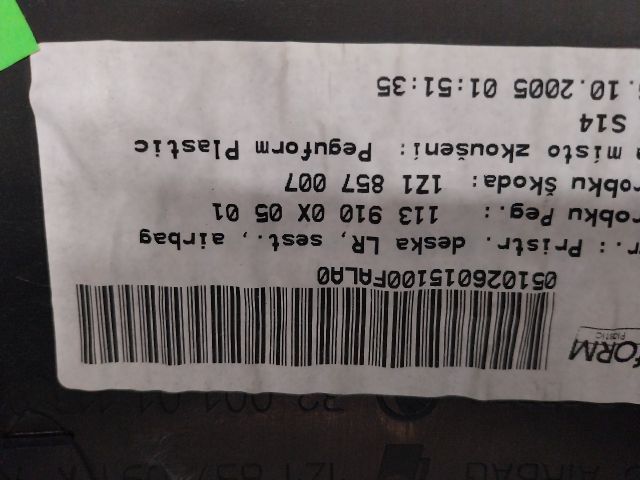 bontott SKODA OCTAVIA II Komplett Légzsák Szett