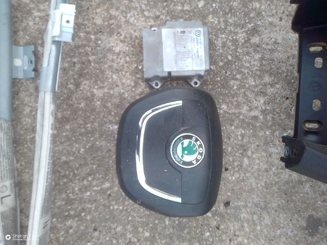 bontott SKODA OCTAVIA II Komplett Légzsák Szett