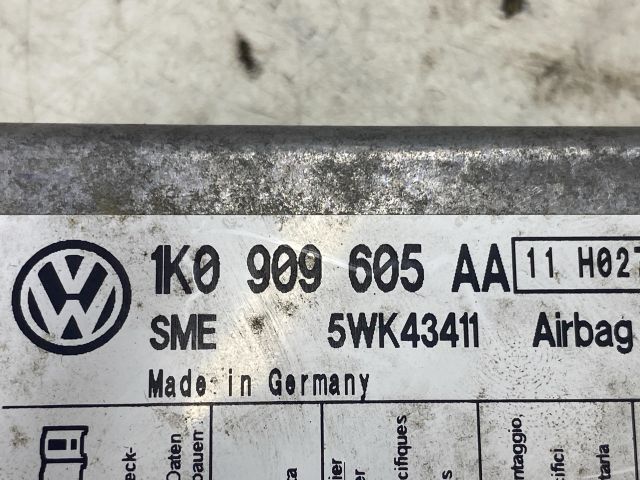 bontott SKODA OCTAVIA II Légzsák Elektronika