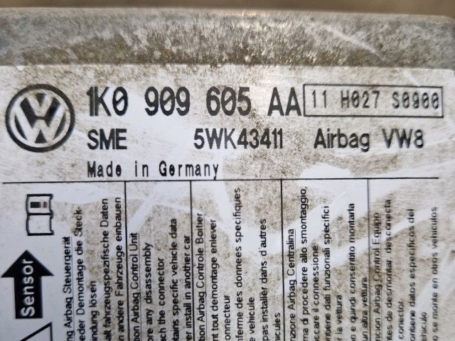 bontott SKODA OCTAVIA II Légzsák Elektronika