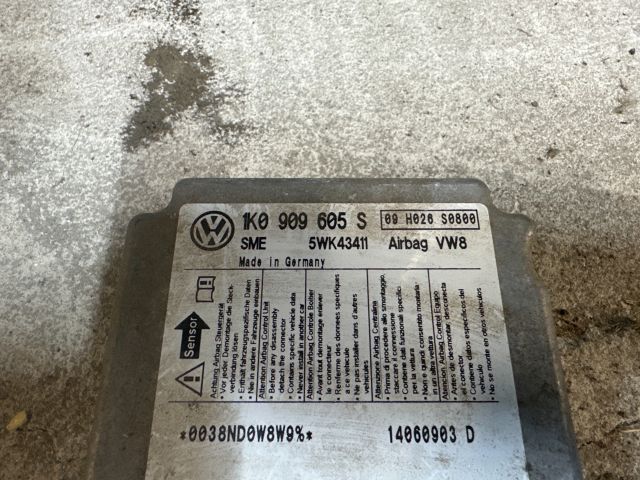 bontott SKODA OCTAVIA II Légzsák Elektronika