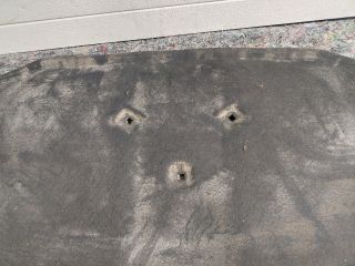 bontott SKODA OCTAVIA II Motorháztető Szigetelés