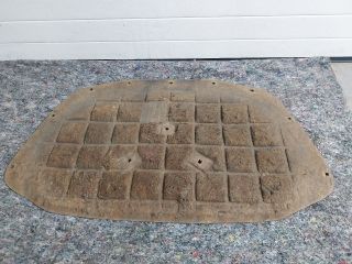 bontott SKODA OCTAVIA II Motorháztető Szigetelés