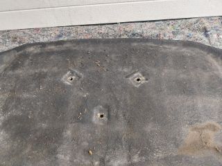 bontott SKODA OCTAVIA II Motorháztető Szigetelés