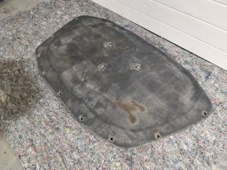 bontott SKODA OCTAVIA II Motorháztető Szigetelés