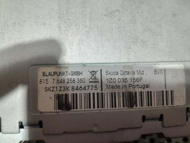 bontott SKODA OCTAVIA II Navigációs Fejegység