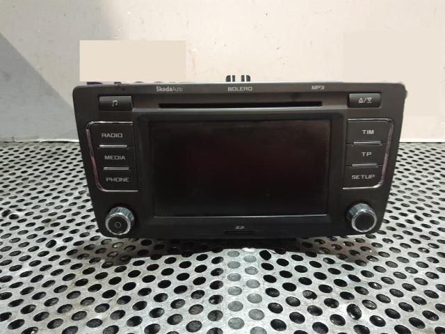 bontott SKODA OCTAVIA II Navigációs Fejegység