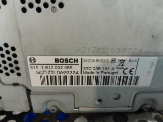 bontott SKODA OCTAVIA II Navigációs Fejegység