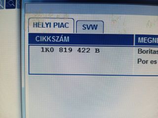 bontott SKODA OCTAVIA II Pollenszűrő Fedél