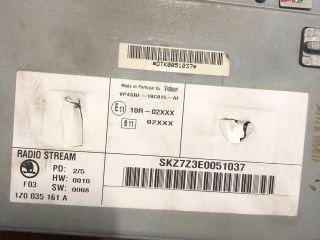 bontott SKODA OCTAVIA II Rádió / CD Kapcsoló