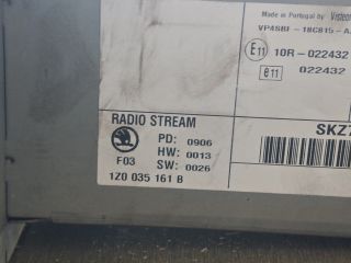 bontott SKODA OCTAVIA II Rádió / CD