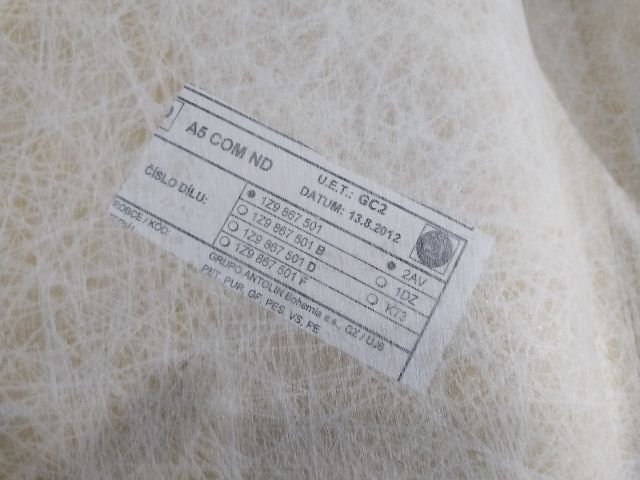 bontott SKODA OCTAVIA II Tetőkárpit