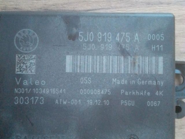 bontott SKODA OCTAVIA II Tolatóradar Elektronika